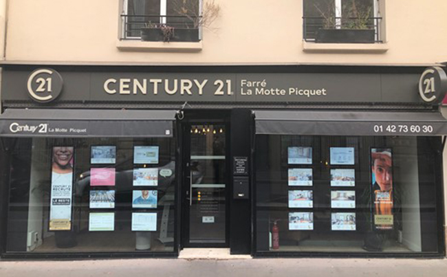 Agence immobilière CENTURY 21 Farré La Motte Picquet, 75015 PARIS