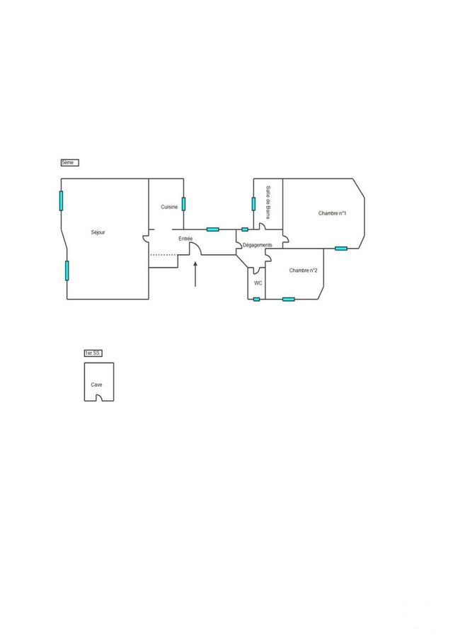 Appartement F4 à vendre - 4 pièces - 71.69 m2 - PARIS - 75015 - ILE-DE-FRANCE - Century 21 Farré La Motte Picquet